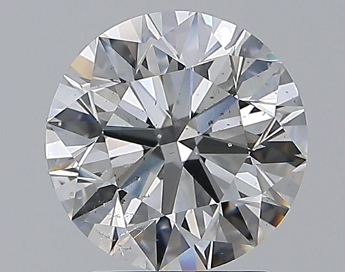 2.5 carat H-SI2 Excellent cut Natūralus Round Deimantas (1)