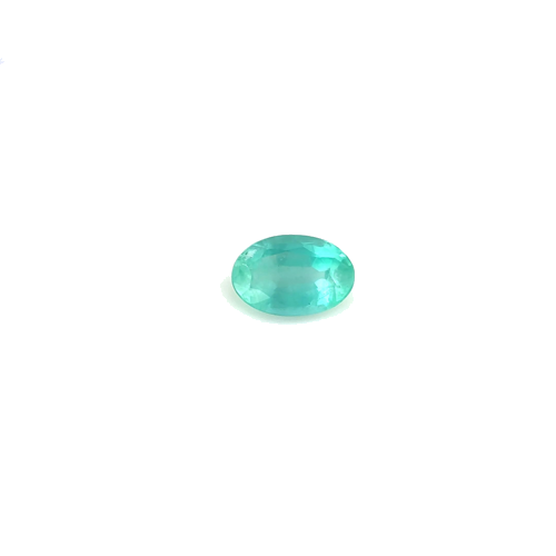 0.45 carat GREEN Oval Smaragdas (1)