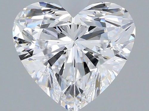 1.7 carat D-VVS2 Natūralus Heart Deimantas (1)
