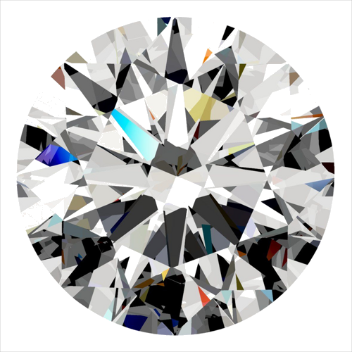 0.31 carat E-VS1 Excellent cut Natūralus Round Deimantas (1)
