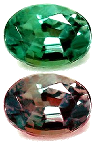 0.12 carat GREEN Oval Alexandrite (1)