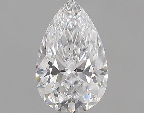 0.61 carat D-VS1 Natūralus Pear Deimantas (1)
