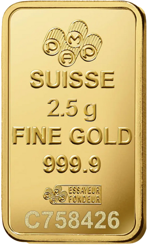 2,5 g Investment Gold Bar Rose PAMP (3)