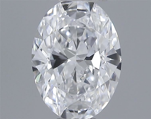 0.7 carat D-SI1 Natūralus Oval Deimantas (1)