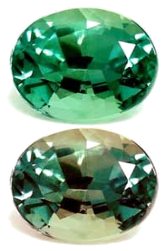 0.35 carat GREEN Oval Alexandrite (1)