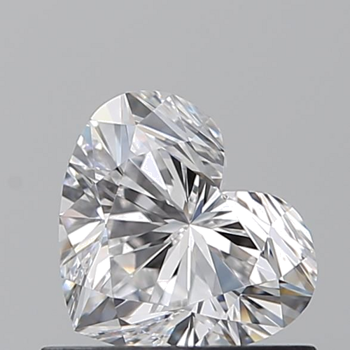 0.7 carat D-VS1 Natūralus Heart Deimantas (1)