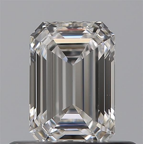 0.5 carat E-VVS1 Natūralus Emerald Deimantas (1)