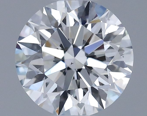 0.52 carat F-VS2 Excellent cut Natūralus Round Deimantas (1)