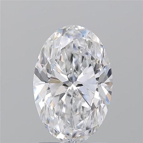 2.02 carat D-VS2 Natūralus Oval Deimantas (1)