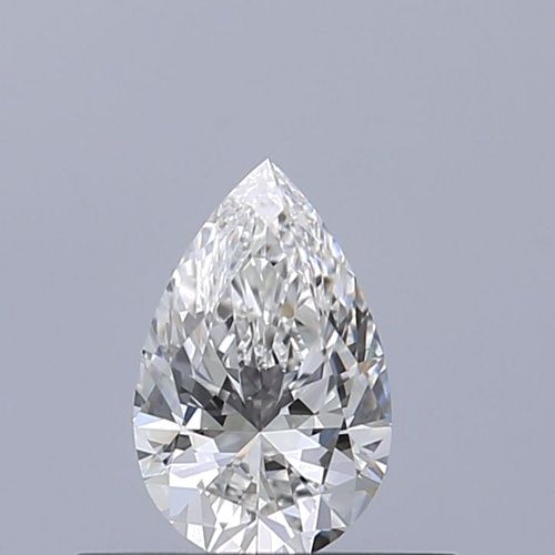 0.31 carat F-VVS1 Natūralus Pear Deimantas (1)