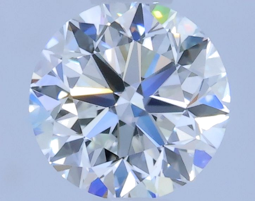 0.5 carat F-VVS1 Very Good cut Natūralus Round Deimantas (1)