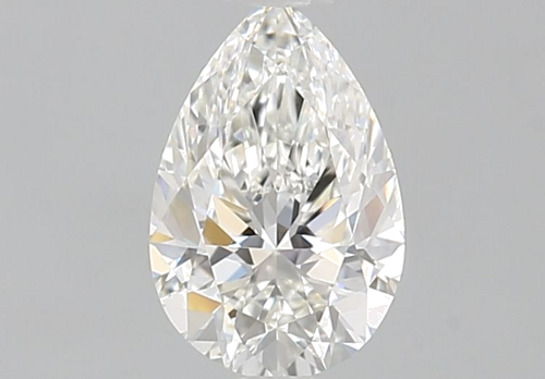 0.62 carat H-IF Natūralus Pear Deimantas (1)