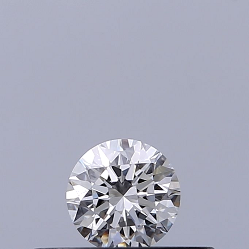 0.19 carat F-VVS1 Excellent cut Natūralus Round Deimantas (1)