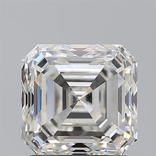 2.01 carat I-VS2 Natūralus Asscher Deimantas (1)