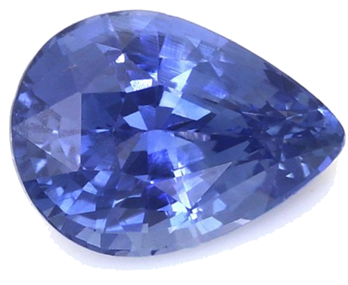 3.73 carat BLUE Pear Safyras (1)