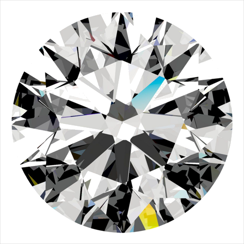 0.3 carat G-VVS1 Excellent cut Natūralus Round Deimantas (1)