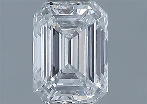 0.37 carat F-VVS2 Natūralus Emerald Deimantas (1)