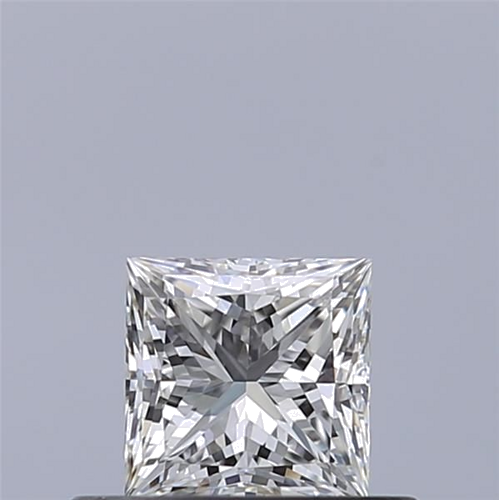 0.4 carat F-VVS1 Natūralus Princess Deimantas (1)