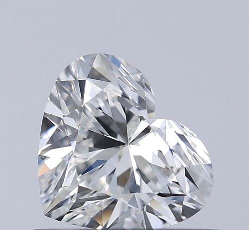 0.63 carat H-VS2 Natūralus Heart Deimantas (1)