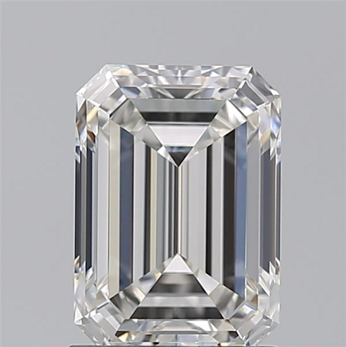 1.7 carat F-VVS2 Natūralus Emerald Deimantas (1)