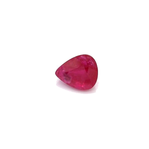 0.94 carat RED BRILLIANTSTEP cut Pear Rubinas (1)