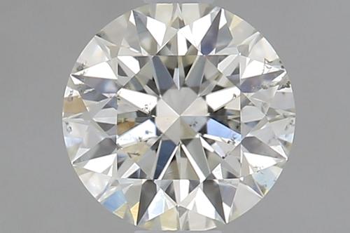 0.61 carat I-SI2 Excellent cut Natūralus Round Deimantas (1)