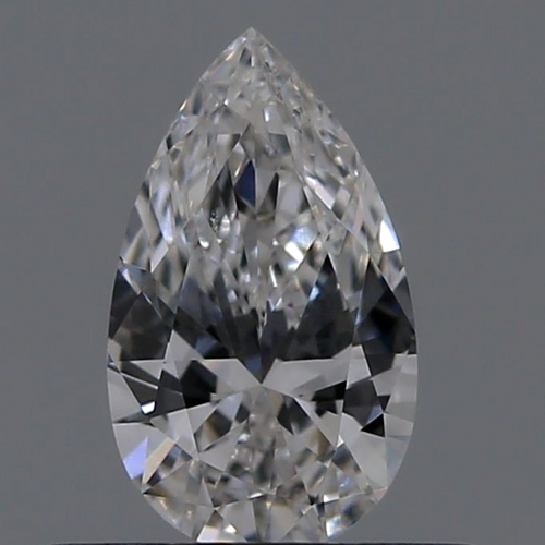 0.36 carat E-VVS1 Natūralus Pear Deimantas (1)