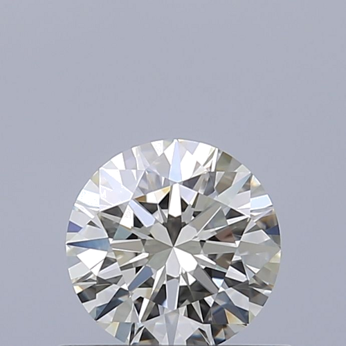 0.51 carat J-VVS1 Excellent cut Natūralus Round Deimantas (1)