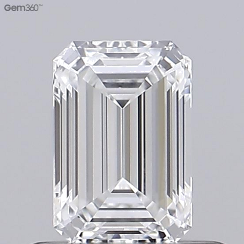 0.51 carat F-SI2 Natūralus Emerald Deimantas (1)