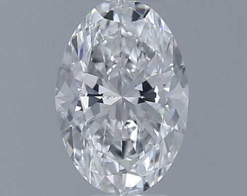 0.42 carat F-SI2 Natūralus Oval Deimantas (1)