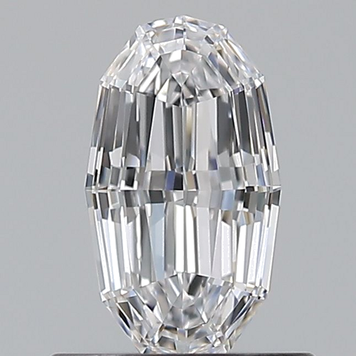 0.7 carat D-VVS2 Natūralus Oval Deimantas (1)