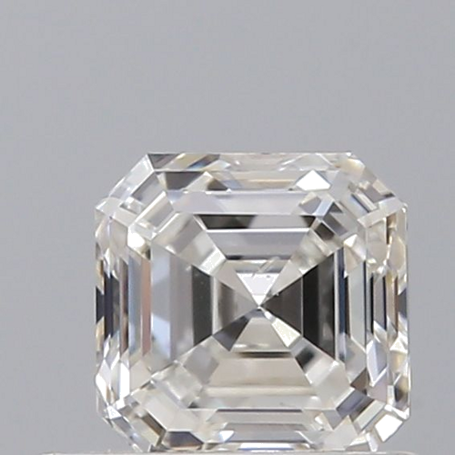 0.6 carat G-SI1 Natūralus Asscher Deimantas (1)