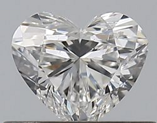 0.4 carat F-SI2 Natūralus Heart Deimantas (1)
