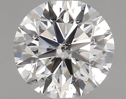 0.62 carat G-SI2 Excellent cut Natūralus Round Deimantas (1)