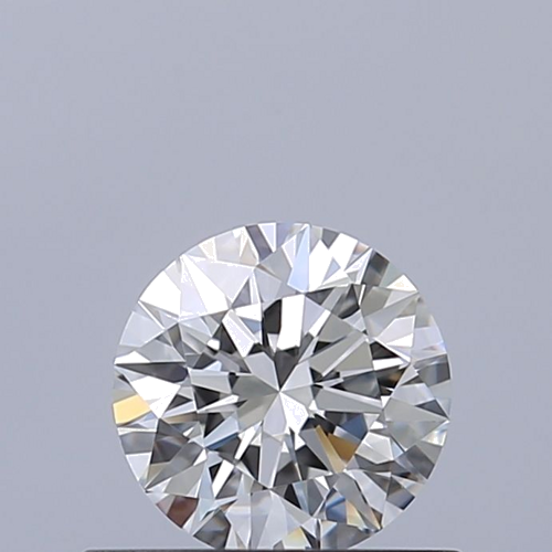 0.5 carat F-VVS1 Excellent cut Natūralus Round Deimantas (1)