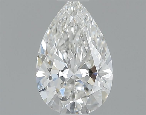 0.38 carat E-VVS2 Natūralus Pear Deimantas (1)