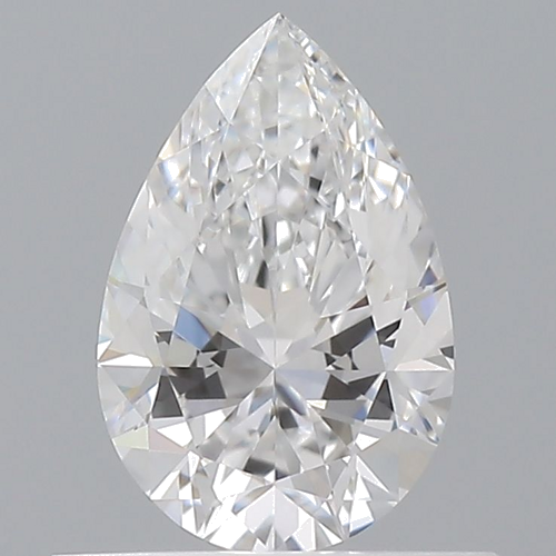 0.51 carat D-VVS1 Natūralus Pear Deimantas (1)