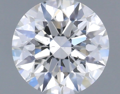 0.35 carat F-SI1 Excellent cut Natūralus Round Deimantas (1)