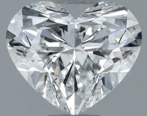 1.0 carat E-SI2 Natūralus Heart Deimantas (1)