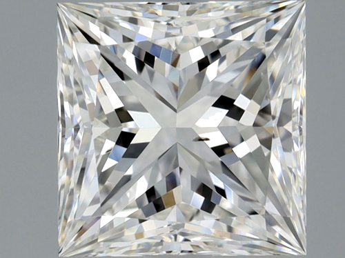 2.01 carat H-SI1 Natūralus Princess Deimantas (1)