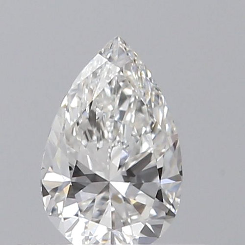 0.32 carat F-VS1 Natūralus Pear Deimantas (1)