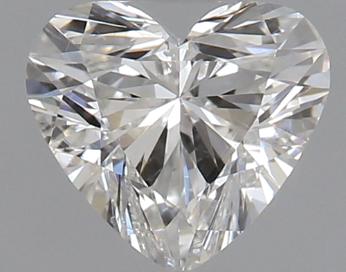 0.51 carat G-SI1 Natūralus Heart Deimantas (1)
