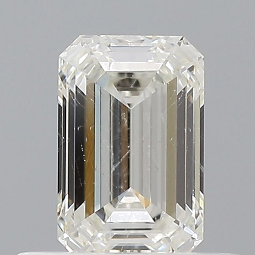 0.54 carat I-SI2 Natūralus Emerald Deimantas (1)