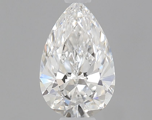 0.3 carat E-VVS1 Natūralus Pear Deimantas (1)