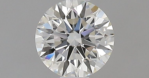 0.52 carat J-VVS1 Excellent cut Natūralus Round Deimantas (1)
