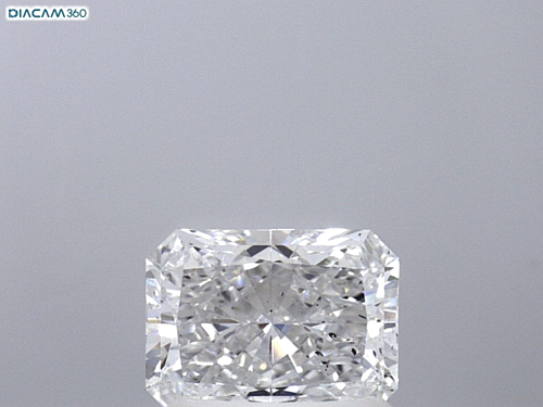 1.23 carat E-SI2 Natūralus Radiant Deimantas (1)