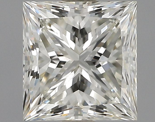 1.04 carat K-VVS1 Natūralus Princess Deimantas (1)