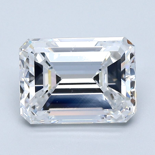 3.01 carat D-VS1 Natūralus Emerald Deimantas (1)