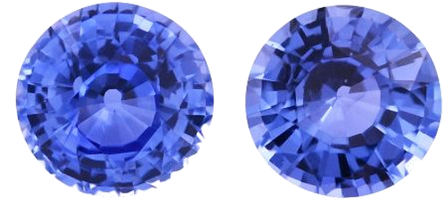 3.59 carat BLUE Round Safyras (1)