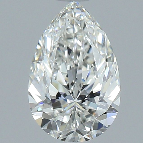 0.8 carat G-VS2 Natūralus Pear Deimantas (1)